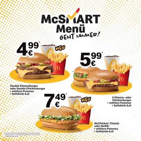 McDonald s Deutschland erweitert McSmart Plattform Neue Menüoptionen