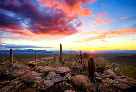 Arizona Desert Sunset Wallpapers Top Free Arizona Desert Sunset