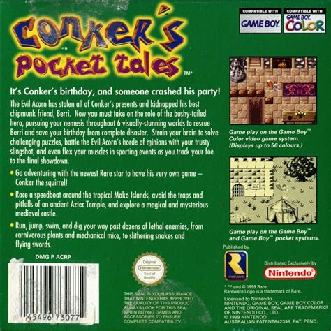 Conker S Pocket Tales Details Launchbox Games Database