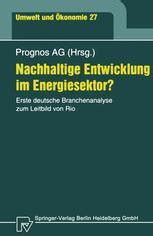 Nachhaltige Entwicklung Im Energiesektor Erste Deutsche