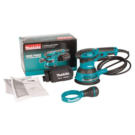 Makita BO5041 Random Orbital Sander 123mm 400W 3200 12000opm