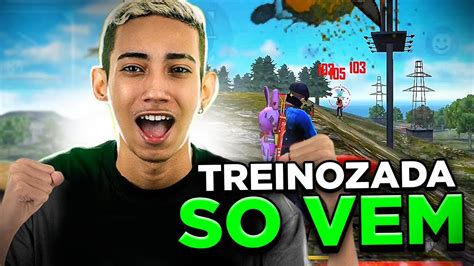 Loud Dioni Free Fire Ao Vivo Treinoooooooo Youtube