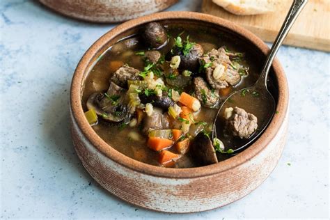 Beef Barley Soup Culinary Hill