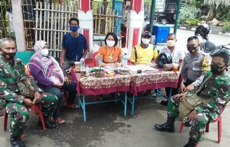 Bhabinkamtibmas Utbar Polres Ciko Aipda Junedi Sambang Kamtibmas Di