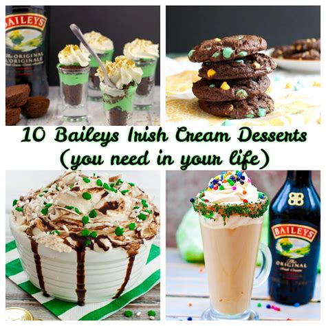 Baileys Irish Cream Dessert Recipes Food Meanderings