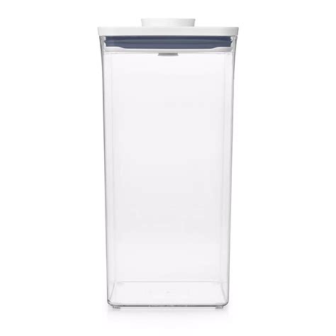 Oxo Good Grips Big Square Tall Pop Container Qt Sur La Table