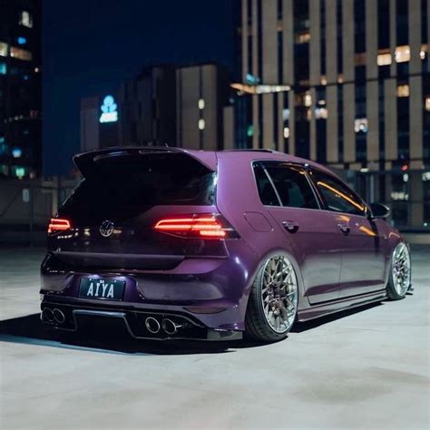 Purple Golf 7 R Golf Gti Volkswagen Vw Golf