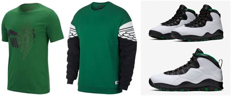 Air Jordan 10 Seattle Clothing to Match | SneakerFits.com