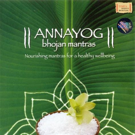 Annayog Bhojan Mantras - To Purify Your Food | Exotic India Art