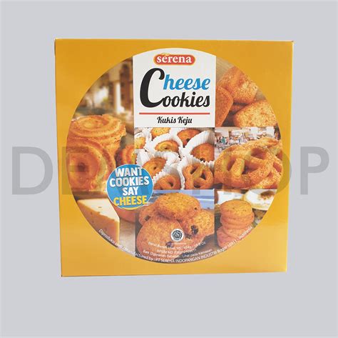 Serena Cheese Cookies Kaleng Gram Kue Kukis Keju Kaleng Lazada