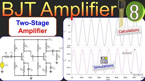 Two Stage BJT Amplifier With High Voltage Gain Calculations SPICE