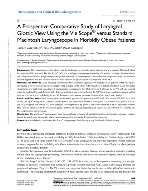 Pdf A Prospective Comparative Study Of Laryngeal Glottic View Using