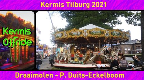 Draaimolen P Duits Eckelboom Offride Overdag Kermis Tilburg 2021