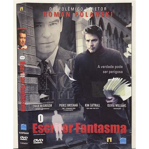 Dvd O Escritor Fantasma Um Filme De Roman Polanski Ewan Mcgregor