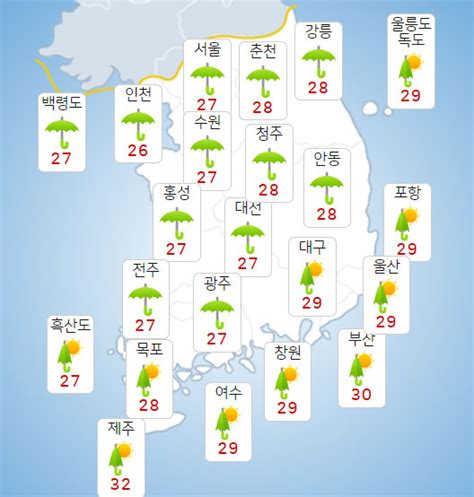 내일 날씨 태풍 영향권 강한 비바람초속 35m 300mm↑ 폭우 헤드라인제주