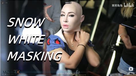 Snow White In Silicone Mask Female Mask Transformation By MoliFX