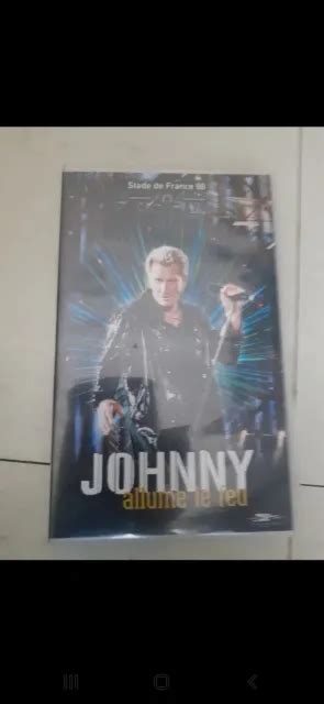 CASSETTE VHS JOHNNY HALLYDAY Allume Le Feu STADE DE FRANCE 98