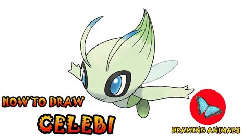 How To Draw Celebi Pokemon | Coloring and Drawing For Kids