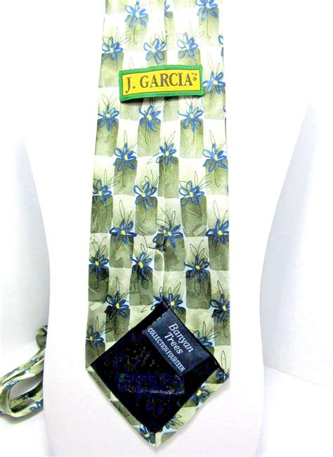 J Garcia Banyan Trees Tie Collection Fourteen Gem