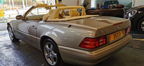 Classic Mercedes Benz Sl Convertible Panorama Beautiful Rare