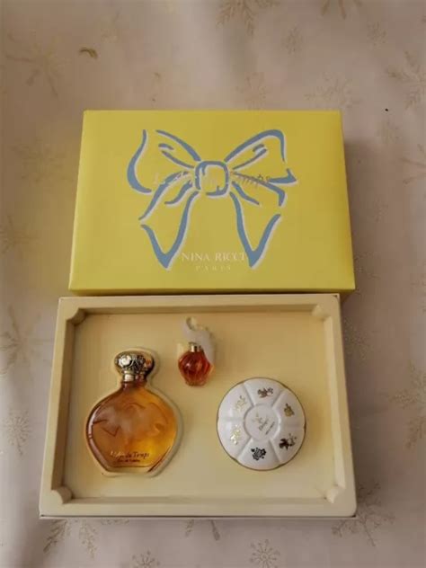 Coffret Collector Nina Ricci L Air Du Temps Eau De Toilette Miniature