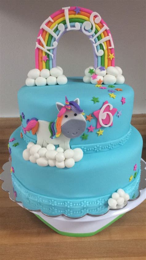 Unicorn cake | Cake, Cake creations, Desserts