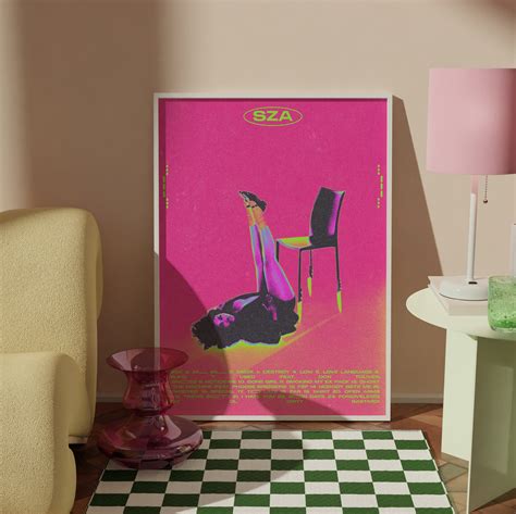 Sza Poster Sos Poster Sza Track List Poster Sza Merch Etsy Australia