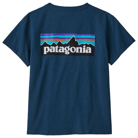 Patagonia P Logo Responsibili Tee T Shirt Women S Buy Online