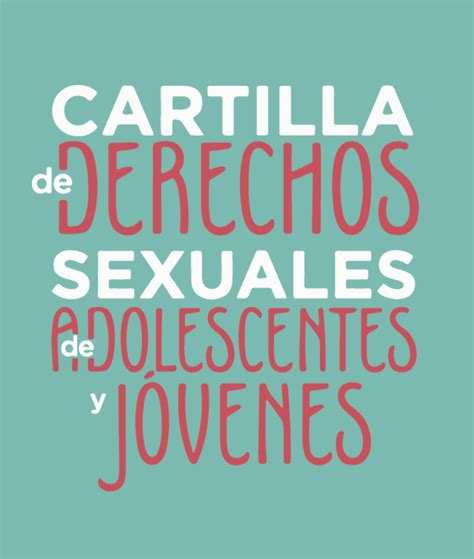 Cartilla De Derechos Sexuales De Adolescentes Y Jóvenes 2020 Web