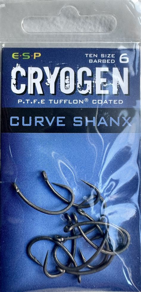 Cryogen Curve Shanx Size Micro Barb Qty Per Pack