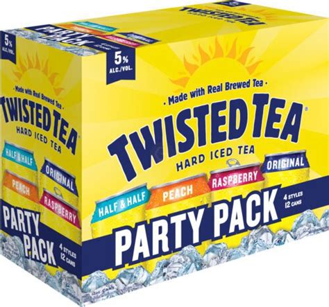 Twisted Tea Variety Party Pack Hard Iced Tea Big Bear Wine Liquor