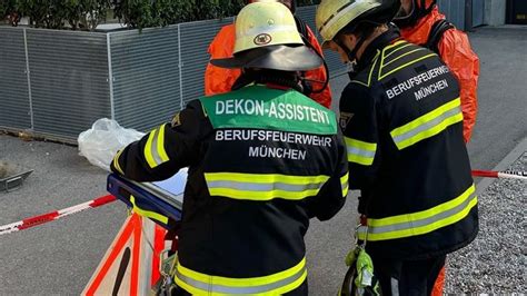 Deutsches Museum Chemieunfall L St Feuerwehreinsatz In M Nchen Aus