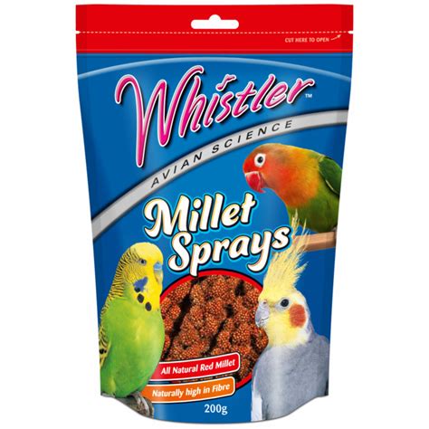 Natural Millet Spray Bird Treat 200g Planet Pet