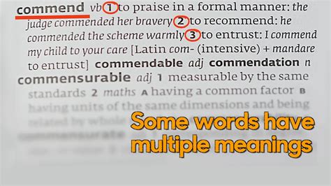 How To Use A Dictionary For Ks3 English Students Bbc Bitesize