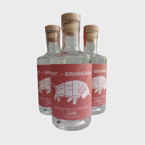 Spirit Of Birmingham English Single Pot Still Gin 50cl Vine And Bine