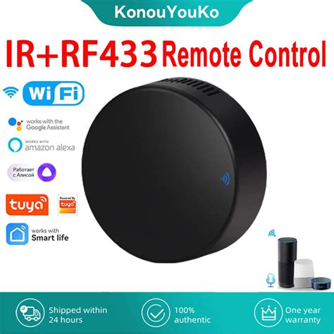 Tuya Ir Wifi Controle Remoto Inteligente Universal Infravermelho Rf