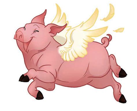 Flying Pig Animation Png Clip Art Library