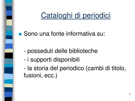 Ppt Periodici Cartacei Ed Elettronici Powerpoint Presentation Free