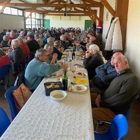 Les chasseurs nont pas failli à la tradition le repas était succulent