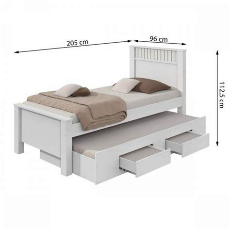 Cama Solteiro Athenas Plus Auxiliar Lopas Branco Bymobille Madeiramadeira