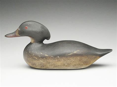 Exceedingly Rare Wood Duck Hen Mason Decoy Factory Detroit