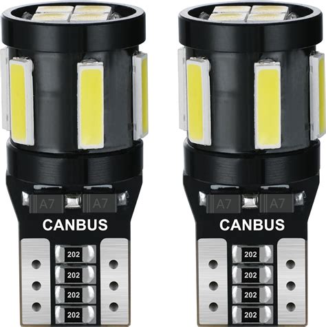 Aglint Led Bulbs Canbus Error Free T W W Smd Super