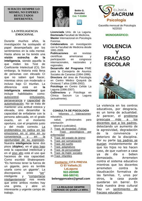 Pdf Tr Ptico Sobre Violencia Y Fracaso Escolar Pdfslide Net