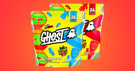 GHOST Hydration Sticks Launch in Authentic Sour Patch Kids Flavors