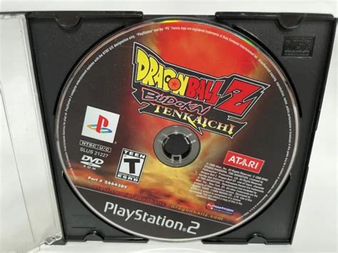 DRAGON BALL Z BUDOKAI TENKAICHI COMPLETE Sony Playstation 2 PS2 Testé