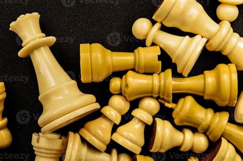 Chess pieces on dark background 21753549 Stock Photo at Vecteezy