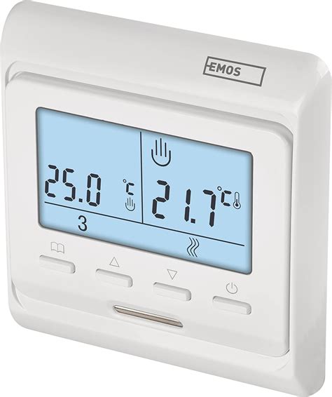 Emos Digitaler Raumthermostat F R Fu Bodenheizung Programmierbarer