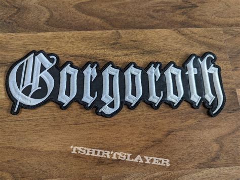 Gorgoroth - Logo backpatch | TShirtSlayer TShirt and BattleJacket Gallery