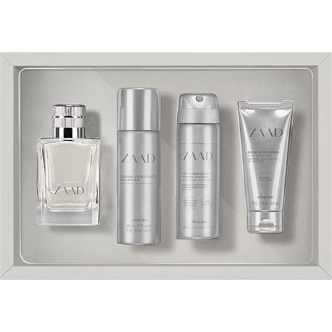 Zaad Eau De Parfum Kit Presente Masculino Itens Shopee Brasil