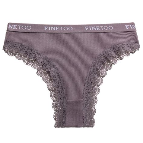 Finetoo Women S Panty Cotton Panties Comfort Underwear Skin Friendly